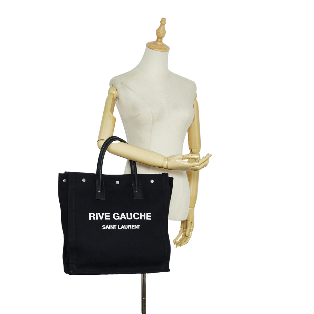 SAINT LAURENT Rive Gauche North South Tote Tote Bag - Picture 9 of 9